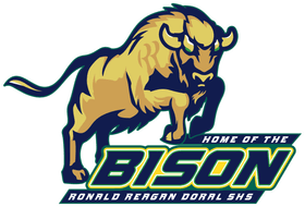 Ronald W. Reagan Senior High School banner logo